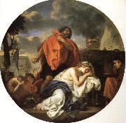 LE BRUN, Charles, Jephthah's Sacrifice